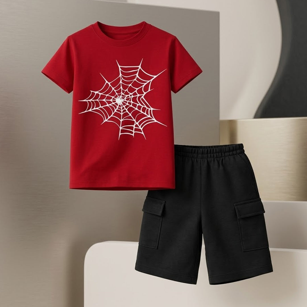 Spider Web Graphic Set