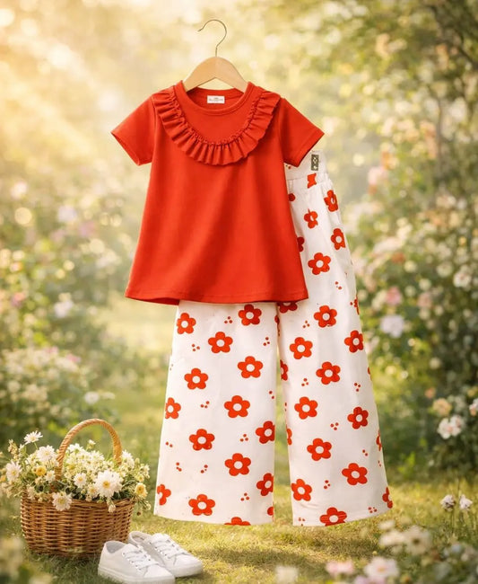 Floral Bloom Summer Suit Set