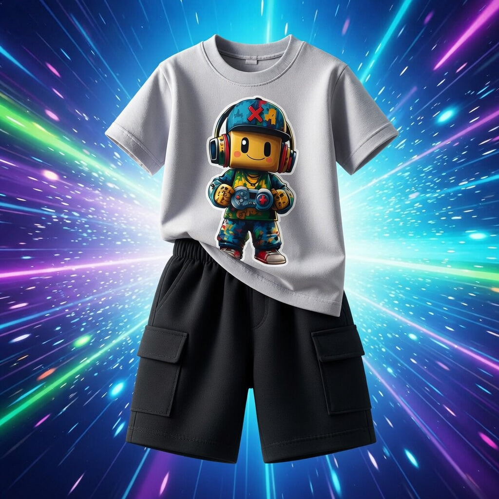 Gamer Hero Graphic Set