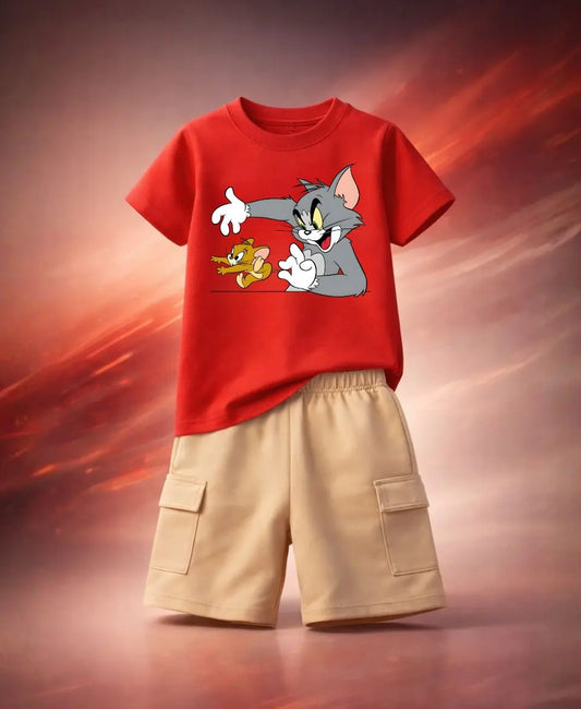 Tom & Jerry Adventure Summer Suit Set