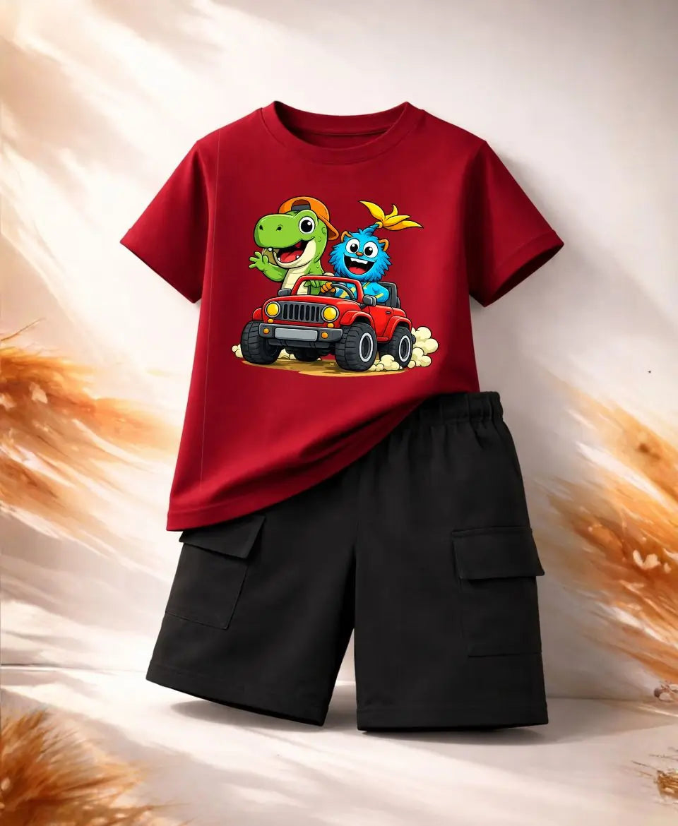Dino Jeep Adventure Suit Set