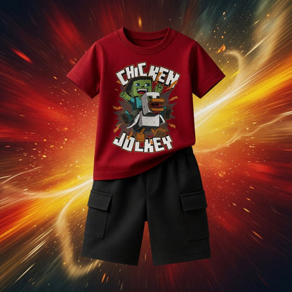 Chicken Jockey Graphic Set