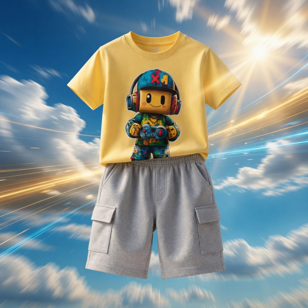 Gamer Hero Graphic Set