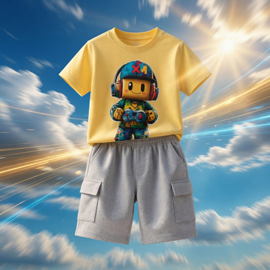 Gamer Hero Graphic Set