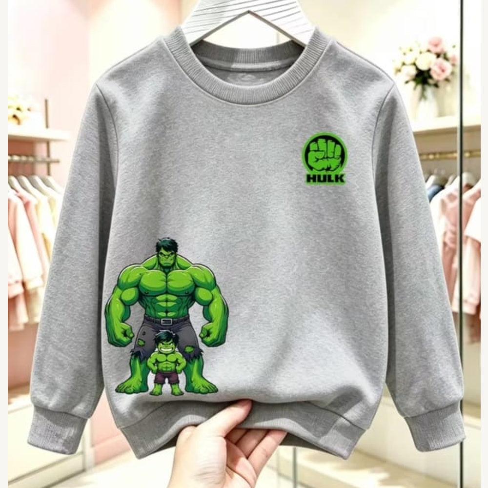 hulk-grey sweatshirt front